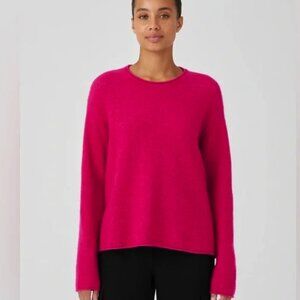 Cashmere Silk Bliss Crew Neck, size L